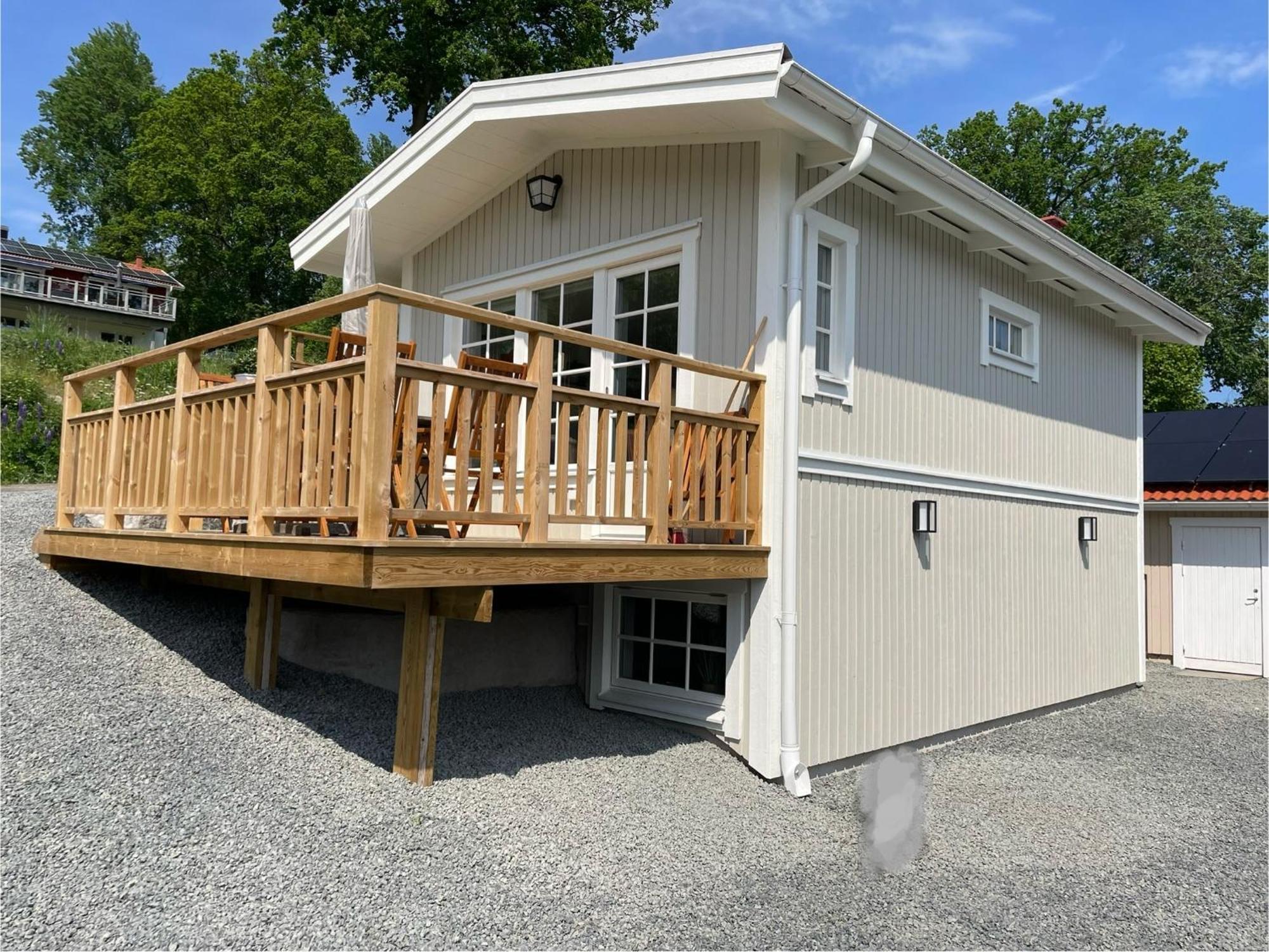 New House By The Lake Bunn & Private Bathing Jetty Gränna Exteriör bild